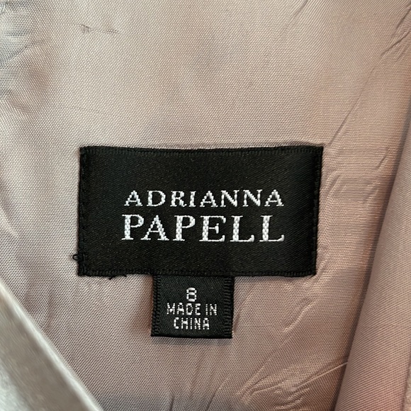 Adriana Papell | Tiered multi colored formal dress | Size 8 - Picture 5 of 6